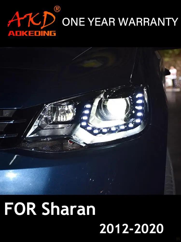 VW Sharan mpv 2012-2020 Sharan  Ʈ, LED DRL, Hella Xenon , Hella H7, ڵ ׼